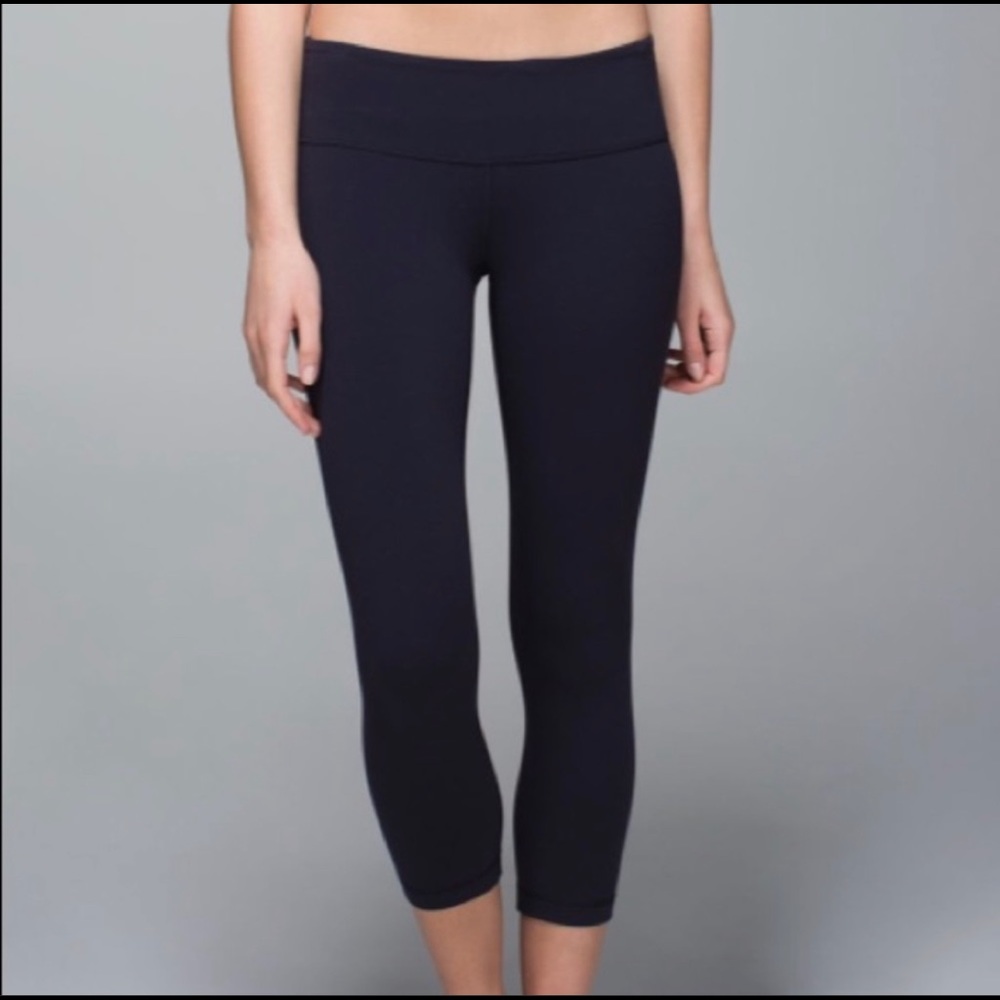 Lululemon Wunder Under Crop Leggings